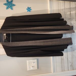 Anthony Women's sz 2X Open front Cardigan long front good condition